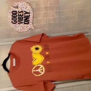 Logo T-Shirt Peace Love Sunshine